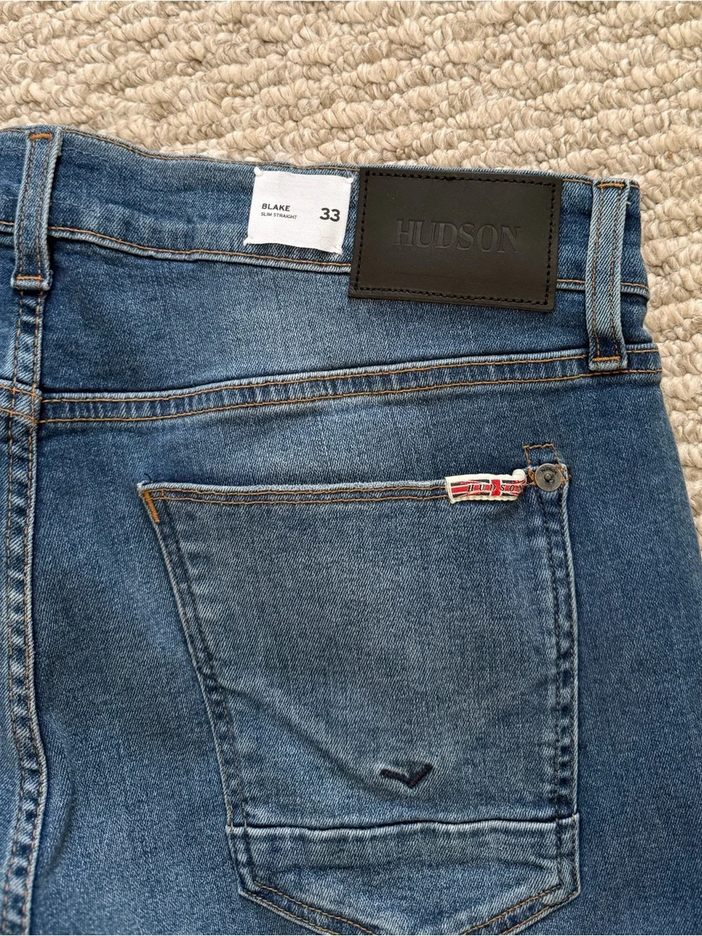 Hudson Byron Straight Jeans